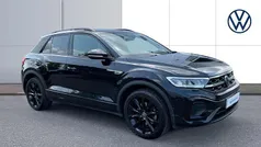Black Used 2022 VW T-Roc R-line SUV | £25,666 (Fair price)