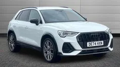 Glacier white Used 2024 Audi Q3 Black Edition SUV | £33,850 (Fair price)