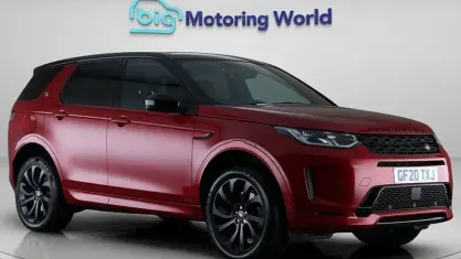 Used Land Rover Discovery Sport HSE Dynamic 180 HP (132 kW) 2020 Red SUV
