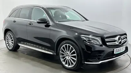 Used Mercedes GLC220 AMG line 170 HP (125 kW) 2018 Black SUV