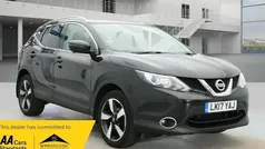 Black Used 2016 Nissan Qashqai N-Connecta SUV | £8,195 (Fair price)