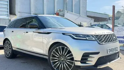 Second-hand Land Rover Range Rover Velar HSE Dynamic 241 CP (177 kW) 2019 Argintiu SUV