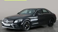 Black Used 2019 Mercedes C200 AMG Line Premium Sedan | £16,478 (Fair price)