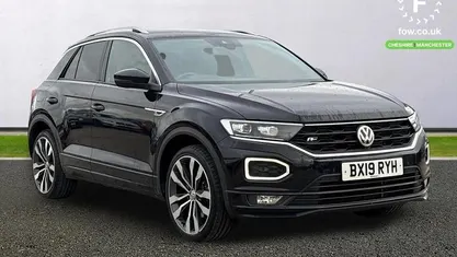 Used VW T-Roc R-line 116 HP (85 kW) 2019 Black SUV