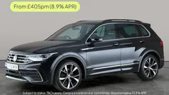 Black Used 2022 VW Tiguan R-line SUV | £26,230 (Fair price)