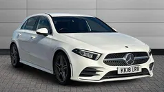 White Used 2018 Mercedes A250 AMG line Hatchback | £16,150 (Good price)