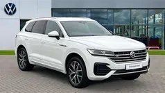 White Used 2020 VW Touareg R-line SUV | £29,167 (Fair price)