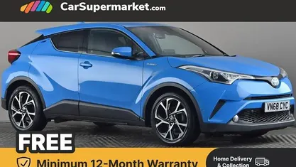 Blue Used 2018 Toyota C-HR Design SUV | £15,197 (Fair price)