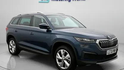 Used Skoda Kodiaq SE L 150 HP (110 kW) 2022 Blue SUV