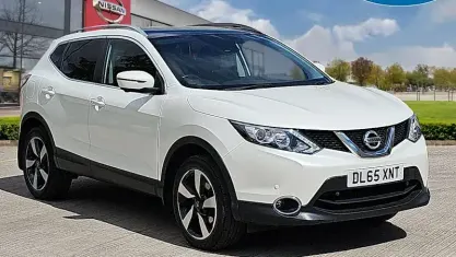 Used Nissan Qashqai N-TEC 116 HP (85 kW) 2015 White SUV