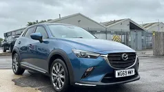 Eternal blue Used 2018 Mazda CX-3 Inclusive SUV | £12,998 (Fair price)