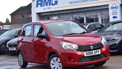 Used Suzuki Celerio 68 HP (50 kW) 2017 Red Hatchback