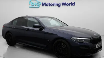 Blue Used 2022 BMW 530 M Sport Sedan | £28,300 (Good price)