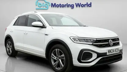 Used VW T-Roc R-line 150 HP (110 kW) 2024 White SUV
