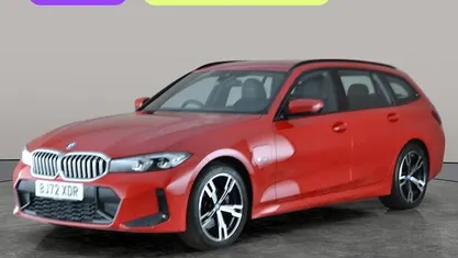 Used BMW 330e M Sport 292 HP (214 kW) 2023 Red Estate
