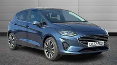 Blue Used 2022 Ford Fiesta Titanium Hatchback | £17,350 (Fair price)