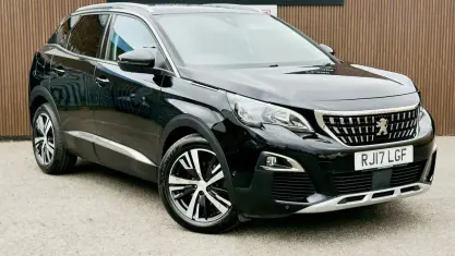 Used Peugeot 3008 Allure 120 HP (88 kW) 2017 Black SUV