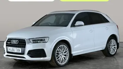 Used Audi Q3 S-line plus 184 HP (135 kW) 2016 White SUV