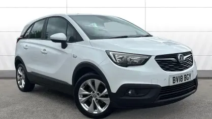 Used Vauxhall Crossland X 110 HP (80 kW) 2018 White SUV