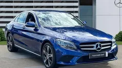 Blue Used 2019 Mercedes C220 Sport Edition Sedan | £14,840 (Good price)