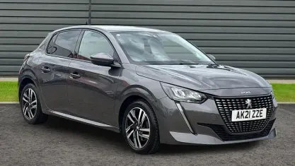 Used Peugeot 208 Allure 102 HP (75 kW) 2021 Grey Hatchback