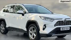 White Used 2021 Toyota RAV4 Hybrid Design SUV | £23,944 (Fair price)