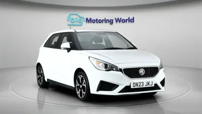 Used MG MG3 Excite 106 HP (77 kW) 2023 White Hatchback