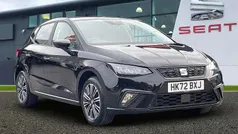 Midnight black Used 2022 Seat Ibiza SE Hatchback | £12,781 (Fair price)