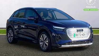 Used Audi Q4 e-tron Sport 150 kW (204 HP) 2022 Blue SUV
