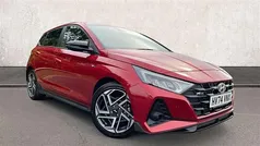 Red New 2025 Hyundai i20 N Line Hatchback | £21,319 (Fair price)