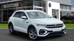 White Used 2022 VW T-Roc R-line SUV | £22,493 (Fair price)