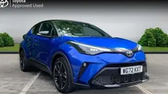 Nebula blue Used 2022 Toyota C-HR Sport SUV | £22,990 (Fair price)