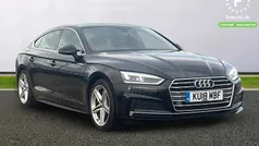 Black Used 2018 Audi A5 Sportback S-Line Hatchback | £18,099 (Fair price)