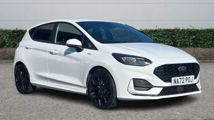 Used Ford Fiesta ST-Line X 125 HP (91 kW) 2023 White Hatchback