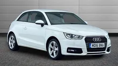 Shell white Used 2016 Audi A1 Sport Hatchback | £9,695 (Fair price)