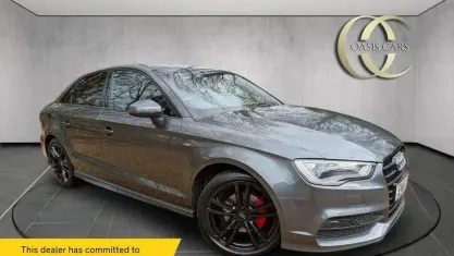 Used Audi A3 S-Line 150 HP (110 kW) 2016 Grey Sedan