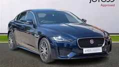Blue Used 2019 Jaguar XE R-Dynamic Sedan | £16,716 (Fair price)