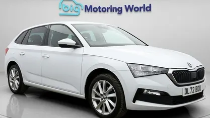 Used Skoda Scala SE L 110 HP (80 kW) 2023 White Hatchback