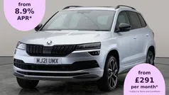 Silver Used 2021 Skoda Karoq SportLine SUV | £20,733 (Good price)
