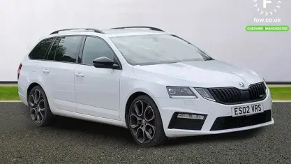 Używany Skoda Octavia vRS 184 KM (135 kW) 2018 Biały Kombi