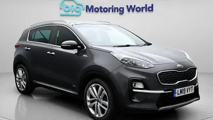 Begagnad Kia Sportage 177 HK (130 kW) 2019 Grå SUV