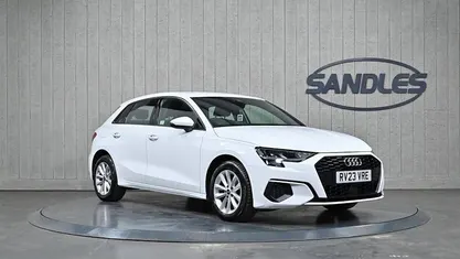 Used Audi A3 Sportback 110 HP (80 kW) 2023 White Hatchback