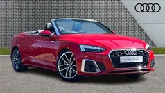 Red Used 2021 Audi A5 Cabriolet S-Line Cabriolet | £28,293 (Good price)