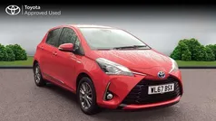 Red Used 2018 Toyota Yaris Hybrid Hatchback | £11,096 (Fair price)