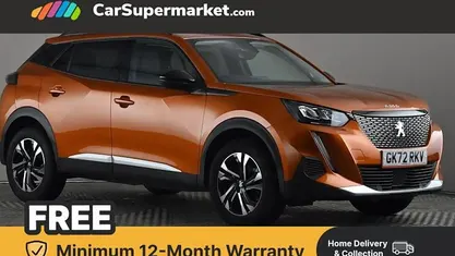 Orange Used 2022 Peugeot 2008 Allure Premium SUV | £15,897 (Fair price)