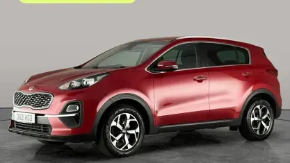 Used Kia Sportage 136 HP (100 kW) 2021 Red SUV