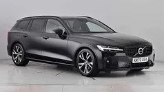 Onyx black Used 2020 Volvo V60 R-Design Estate | £20,490 (Fair price)