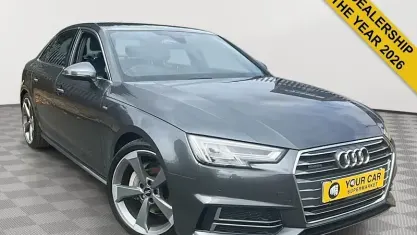 Used Audi A4 S-Line 190 HP (139 kW) 2017 Grey Sedan