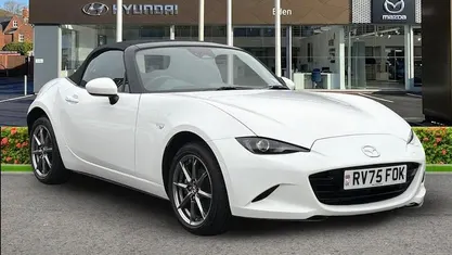 Used Mazda MX5 Exclusive-Line 132 HP (97 kW) 2025 White Cabriolet