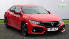 Red Used 2017 Honda Civic SR Hatchback | £8,899 (Fair price)